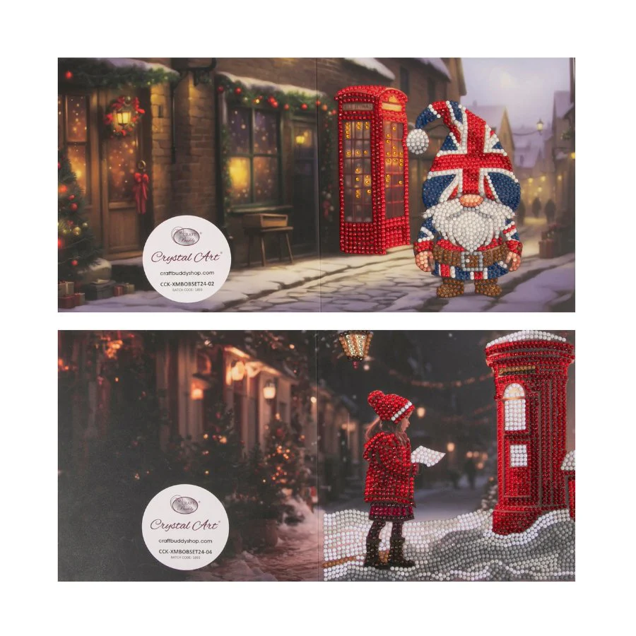 2024 Limited Edition "Festive Best of British" Set of 8 Cards - Image 8