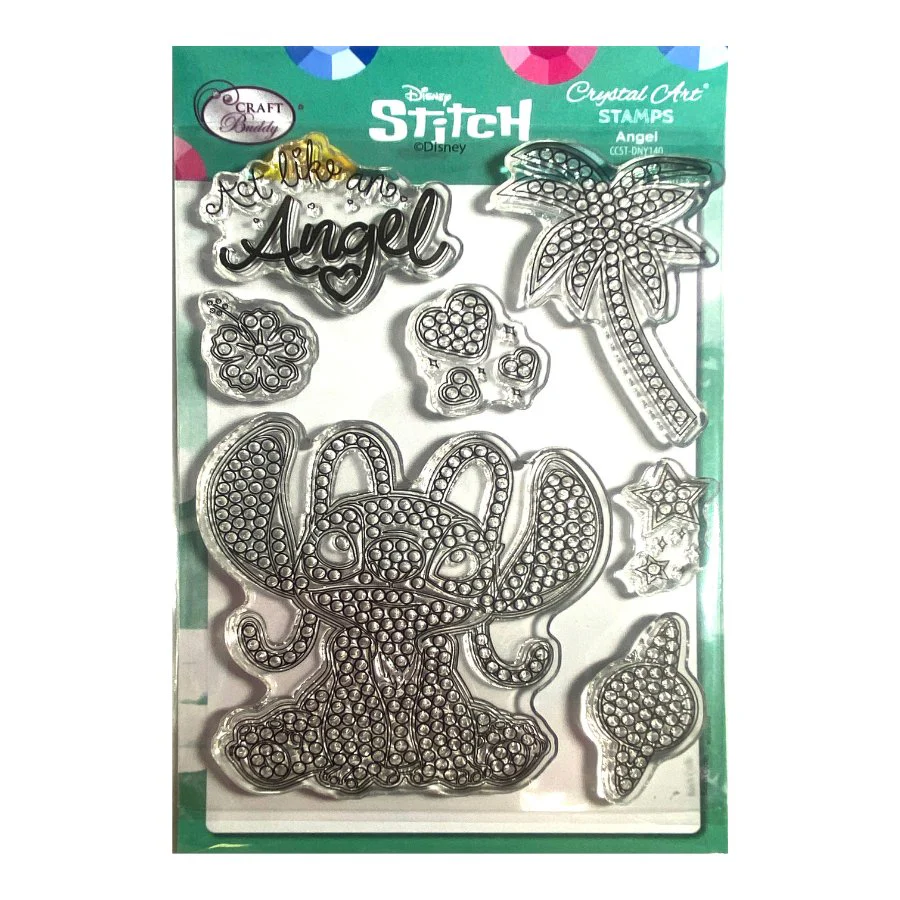 "Angel" Crystal Art A6 Stamp Set - Image 5