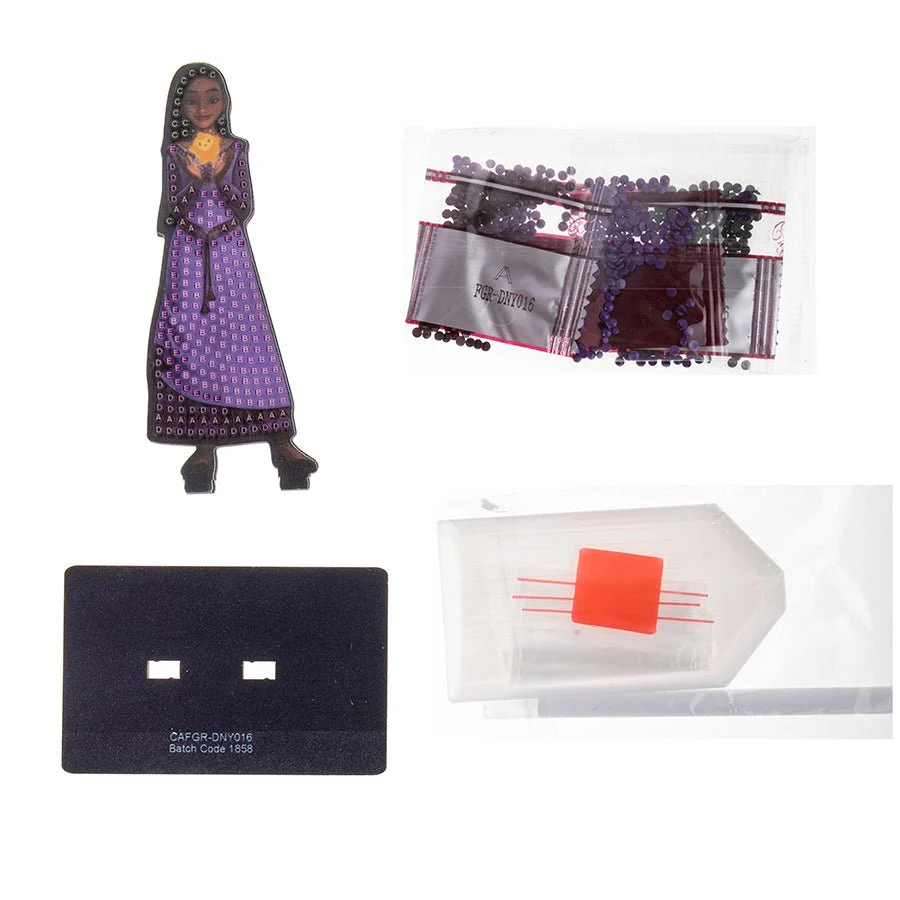 "Asha" Crystal Art Buddies Disney Series 2 - Image 2