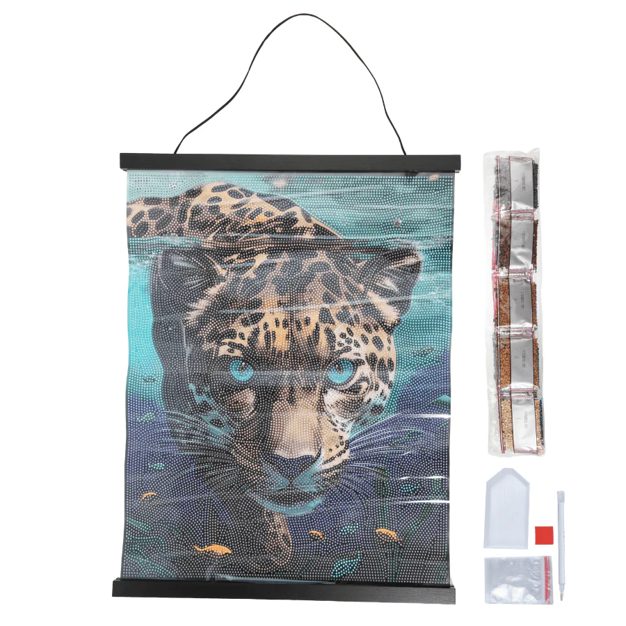 Azure Gaze Crystal Art Scroll Kit 40x50cm - Image 5