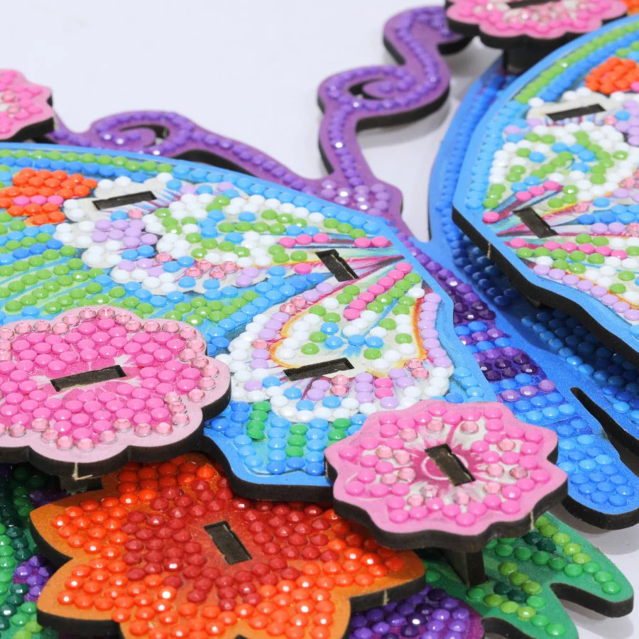 "Butterfly" Crystal Art 3D Hanging Decoration Kit - Image 6