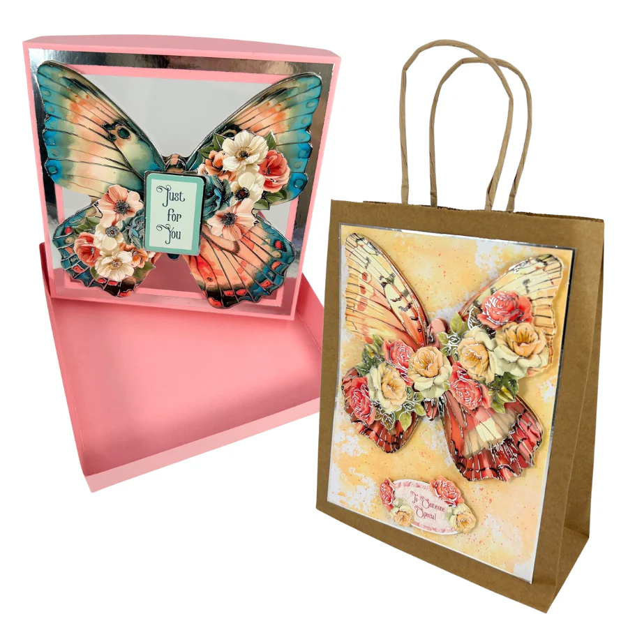 Butterfly Shaped Card Collection Card Making Kit x 32 Cards - Image 3