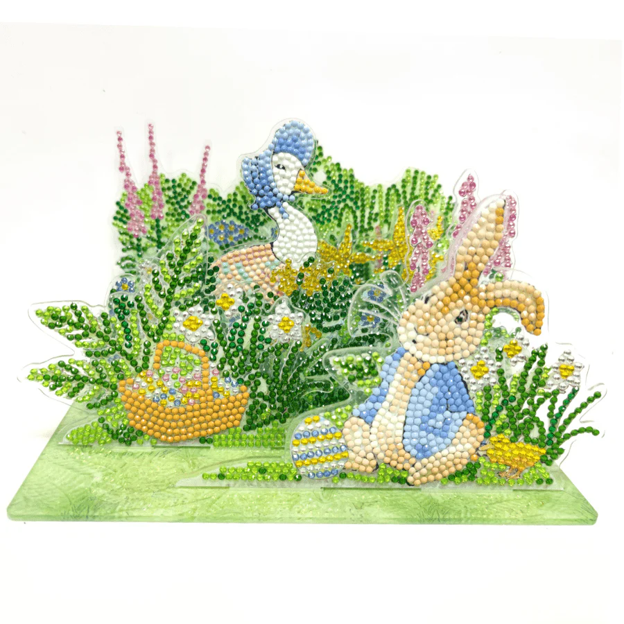 Peter Rabbit Crystal Art 3D Scene - Image 11