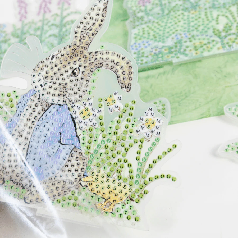 Peter Rabbit Crystal Art 3D Scene - Image 4