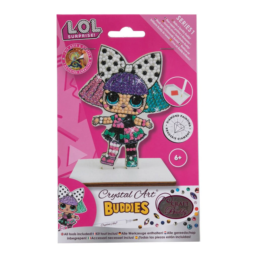 "Pranksta" Crystal Art Buddy LOL Series 1 - Image 7