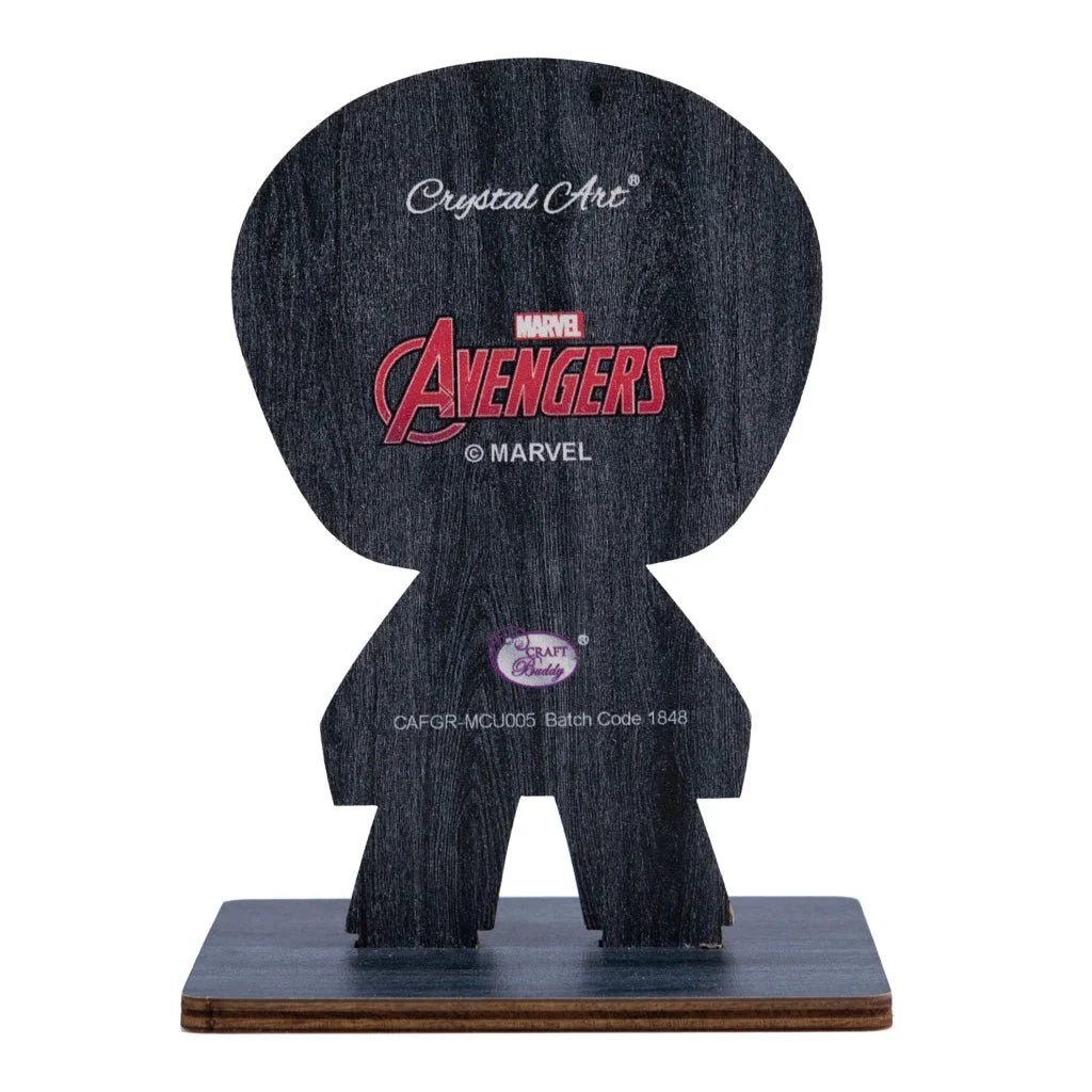 "Captain America" Crystal Art Buddy MARVEL Series 1 - Image 5