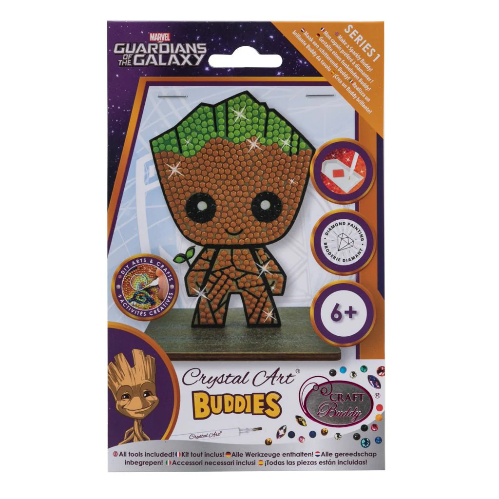 "Groot" Crystal Art Buddy MARVEL Series 1 - Image 3