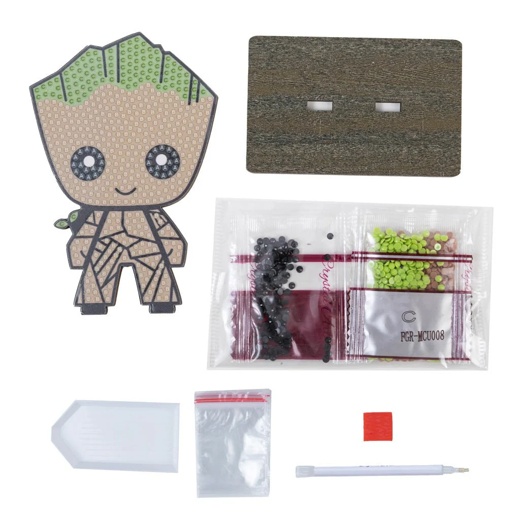 "Groot" Crystal Art Buddy MARVEL Series 1 - Image 7