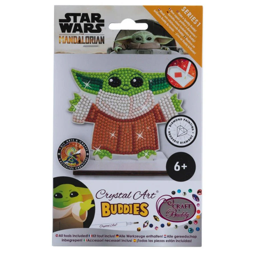 "Grogu" Crystal Art Buddy Star Wars Series 1 - Image 2