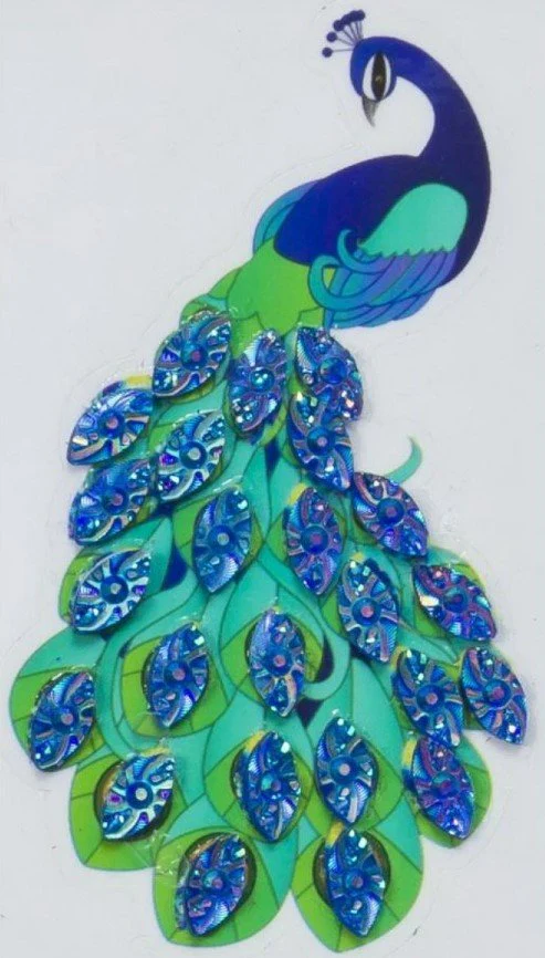 "Peacock" Crystal Art Motif (With tools) - Image 4
