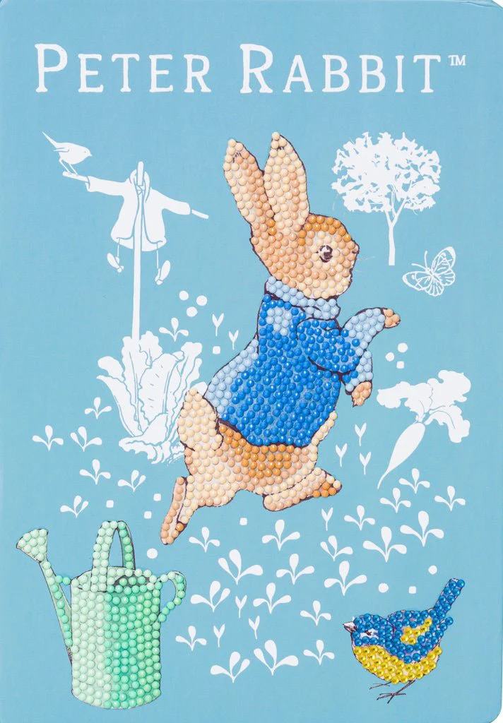 "Peter Rabbit" Crystal Art Notebook 18x26cm - Image 3