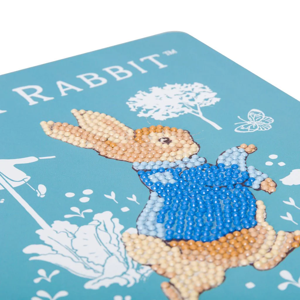 "Peter Rabbit" Crystal Art Notebook 18x26cm - Image 4