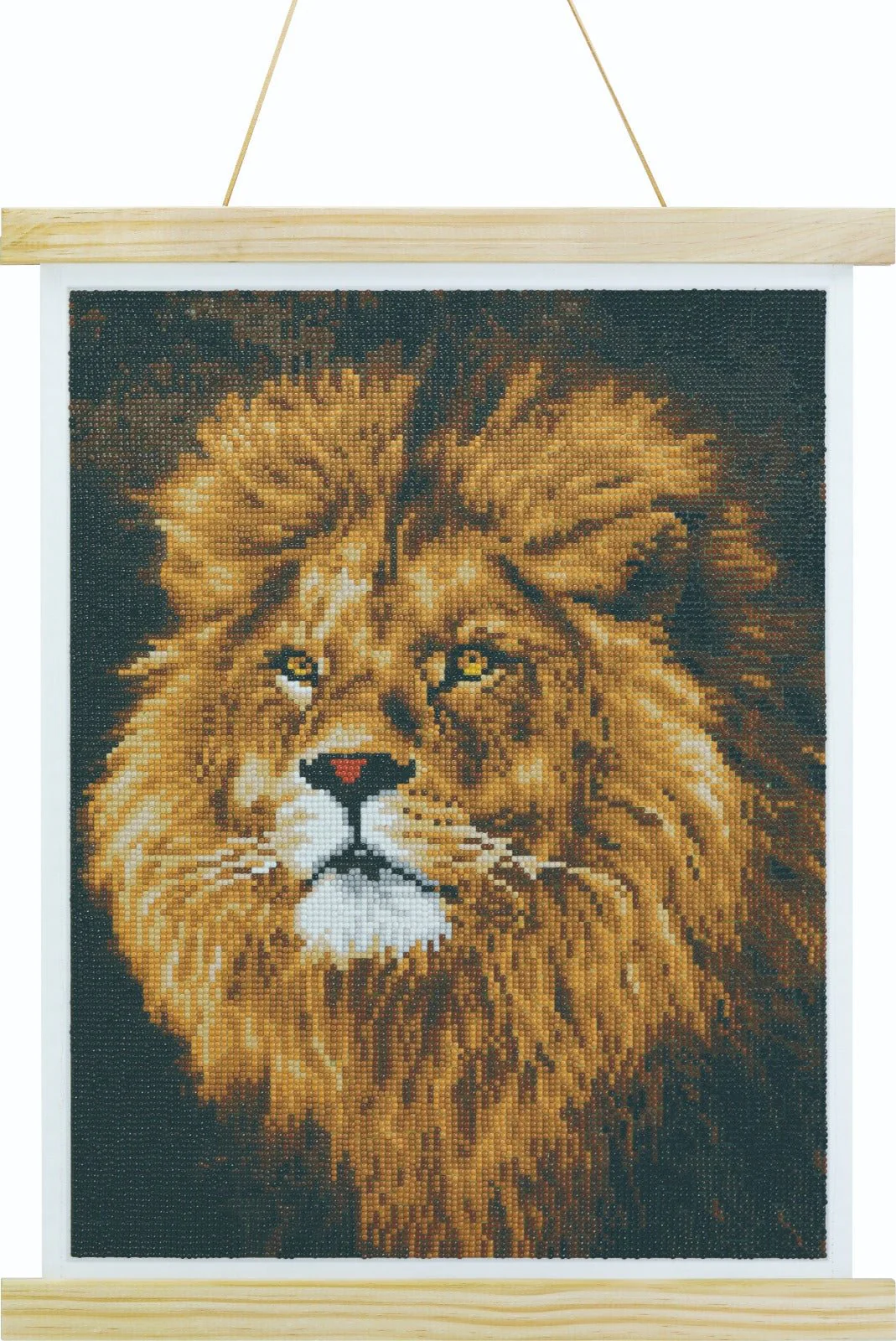 Majestic Mane Crystal Art Scroll Kit 40x50cm - Image 2