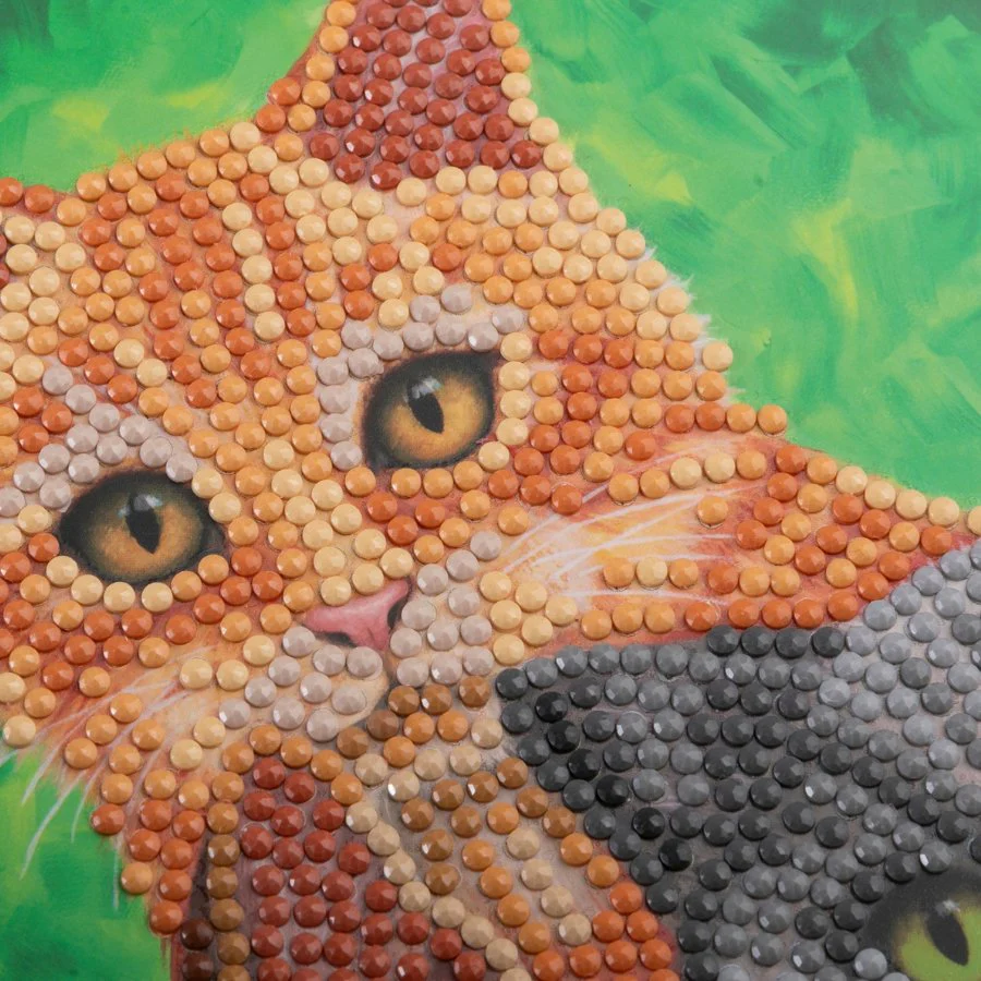 "Cat Portrait" by Rachel Froud Crystal Art Card - Image 4