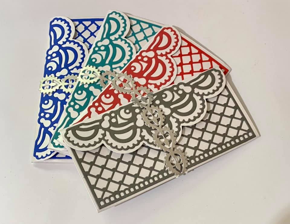 Craft Buddy Decorative Lattice Gifting Wallet Die Set - Image 4