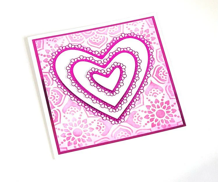 Decorative Nested Hearts Die set - Image 5