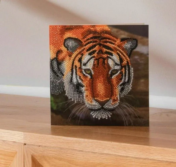 "Tiger" Crystal Art Card Kit - Image 4