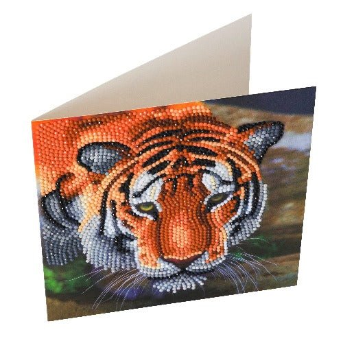 "Tiger" Crystal Art Card Kit - Image 6
