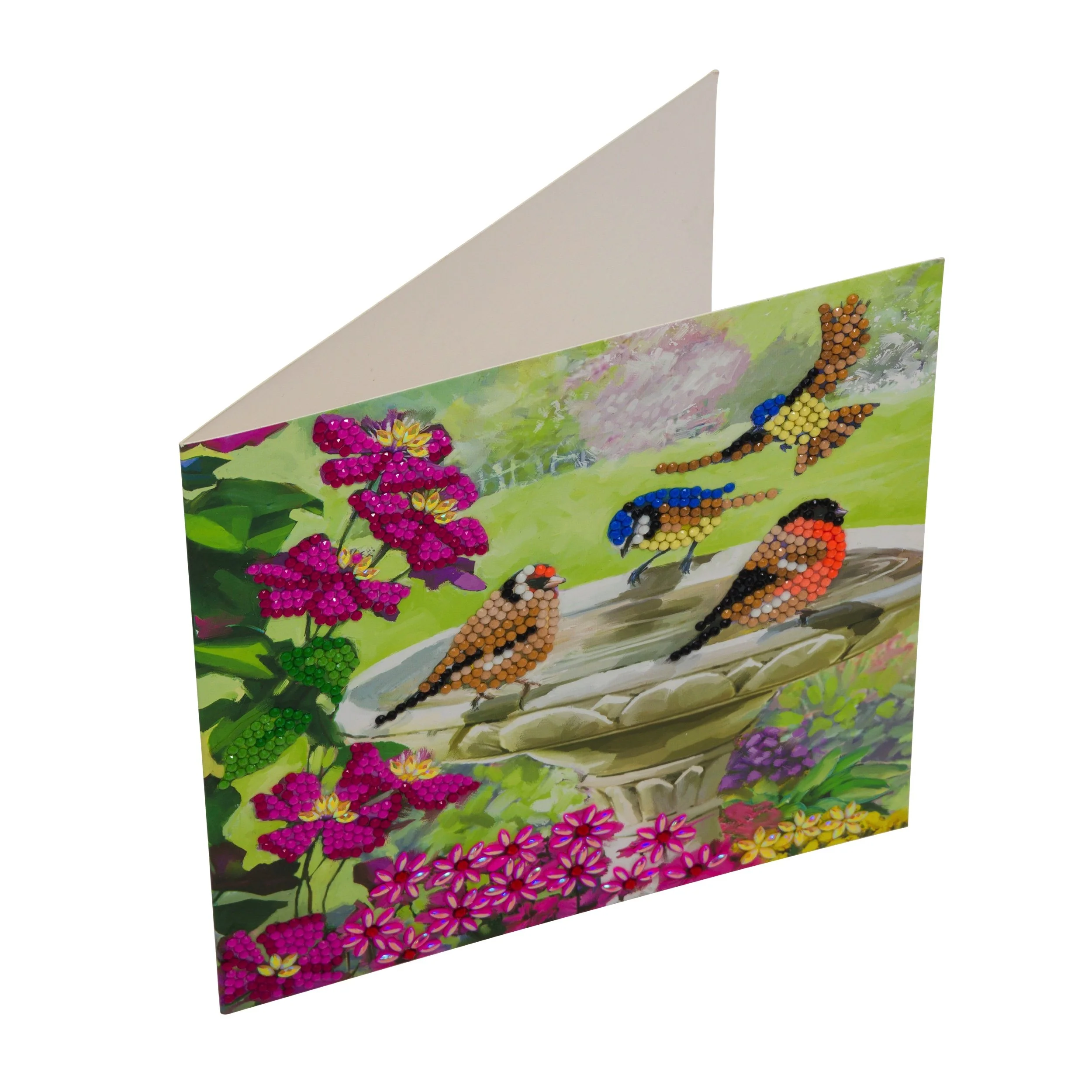 "Birds" Crystal Art Card Kit - Image 4