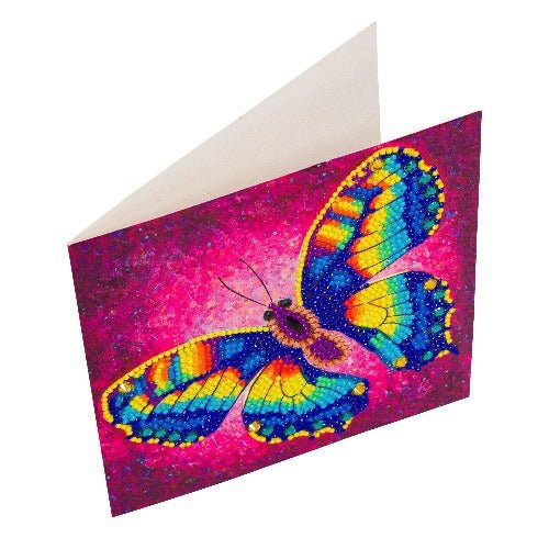"Change" Crystal Art Card by Rachel Froud 18x18cm - Image 4