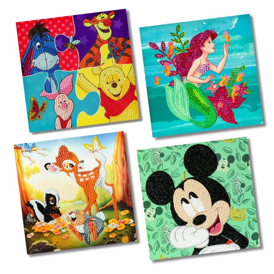 Disney Crystal Art Cards -  Set of 8 - Image 3