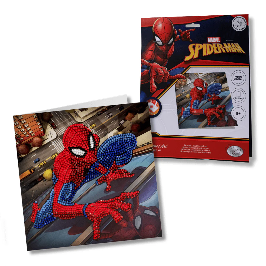 Set of 3 Marvel Crystal Art Cards - Image 4