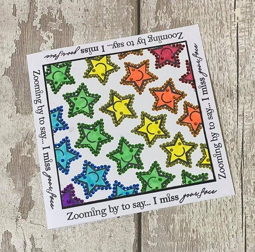 Craft Buddy Paper Hugs A5 Clear Stamps - Image 5