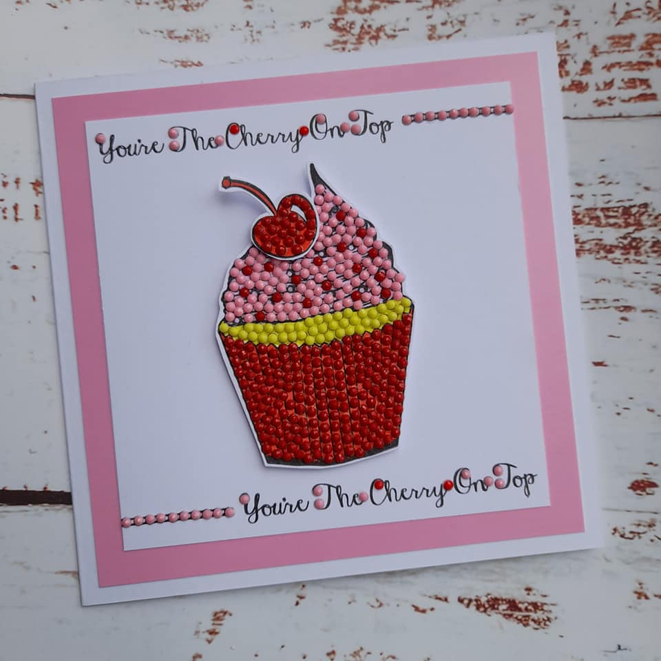 Cute Cupcakes A6 Crystal Art Stamp Set - Image 10