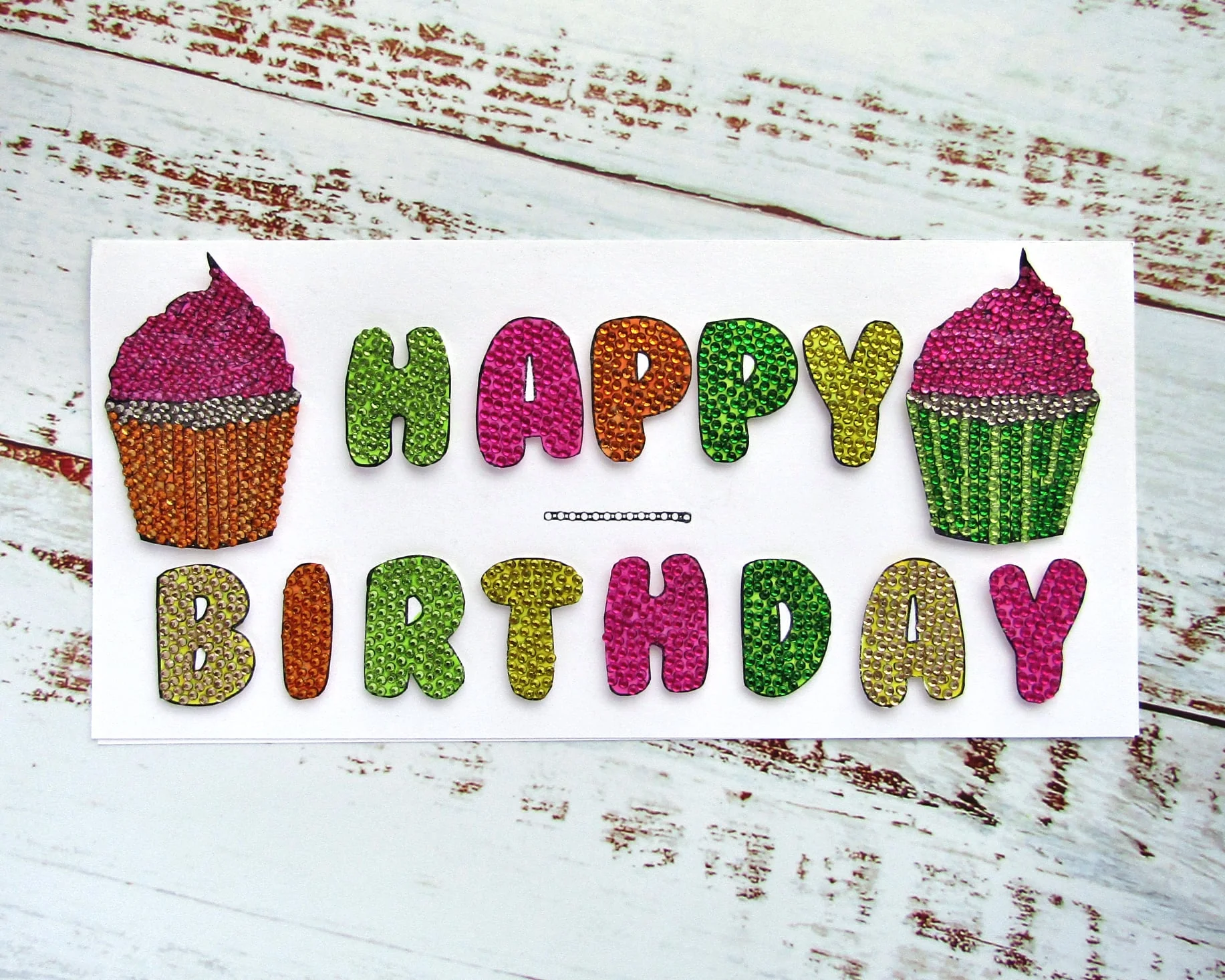Cute Cupcakes A6 Crystal Art Stamp Set - Image 11