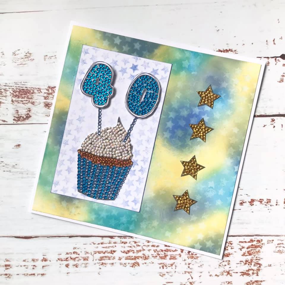 Cute Cupcakes A6 Crystal Art Stamp Set - Image 7