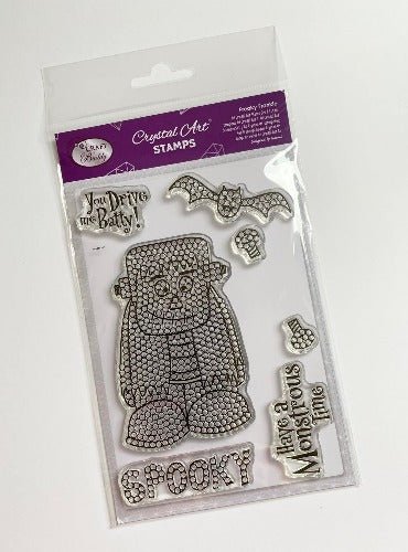Freaky Frankie - Crystal Art A6 Stamp Set - Image 4