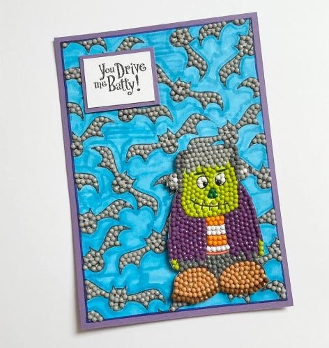 Freaky Frankie - Crystal Art A6 Stamp Set - Image 5