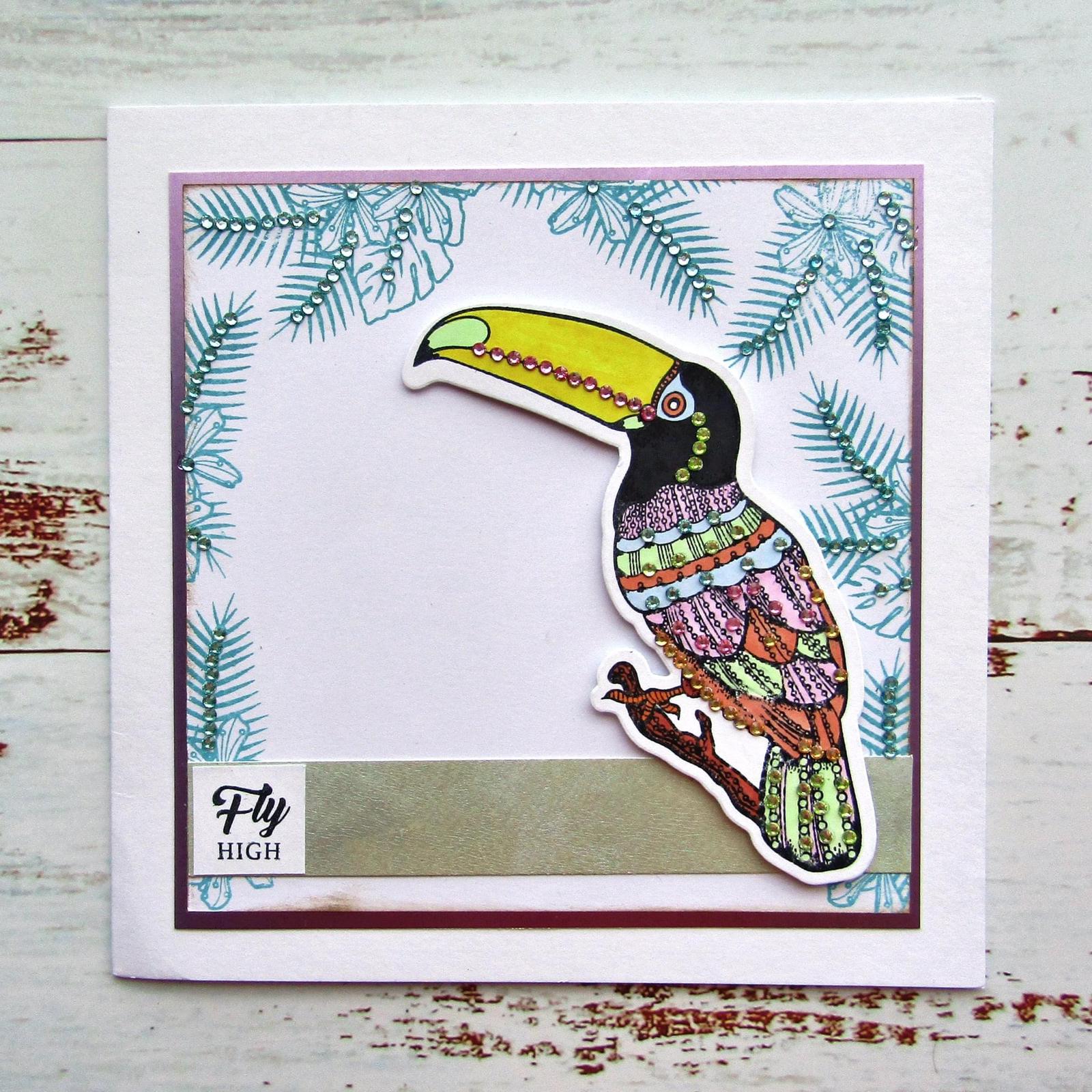 Craft Buddy Gem It! ‘Tropical Toucan’ Speciality Cutting Dies - Image 3