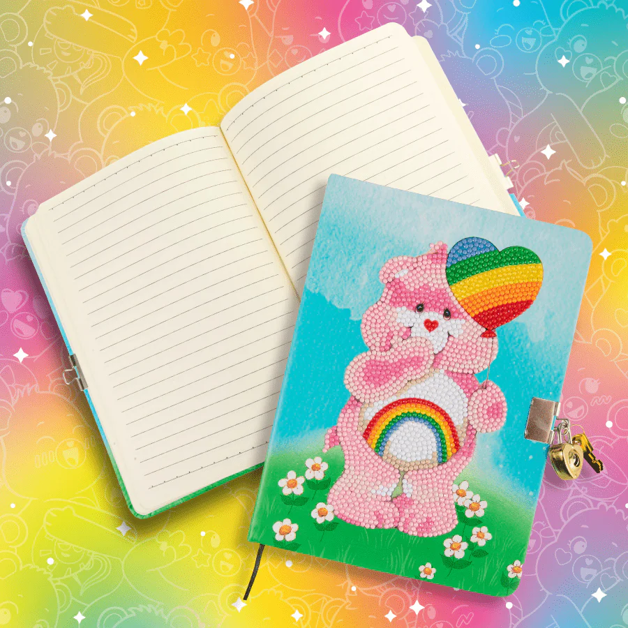 Cheer Bear Crystal Art Secret Diary Care Bears - Image 2