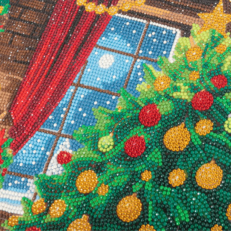 Christmas Crystal Art Canvas Duo Kit 40x40cm - Image 11