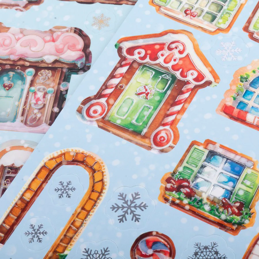 Christmas Gingerbread House Card Making Kit x 24 Cards - Image 11