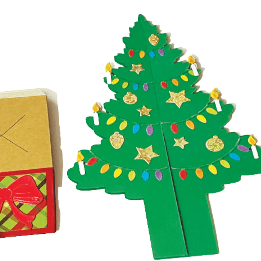 Craft Buddy '3D Joyful Christmas Tree' Card Die Set 14 x Piece - Image 9