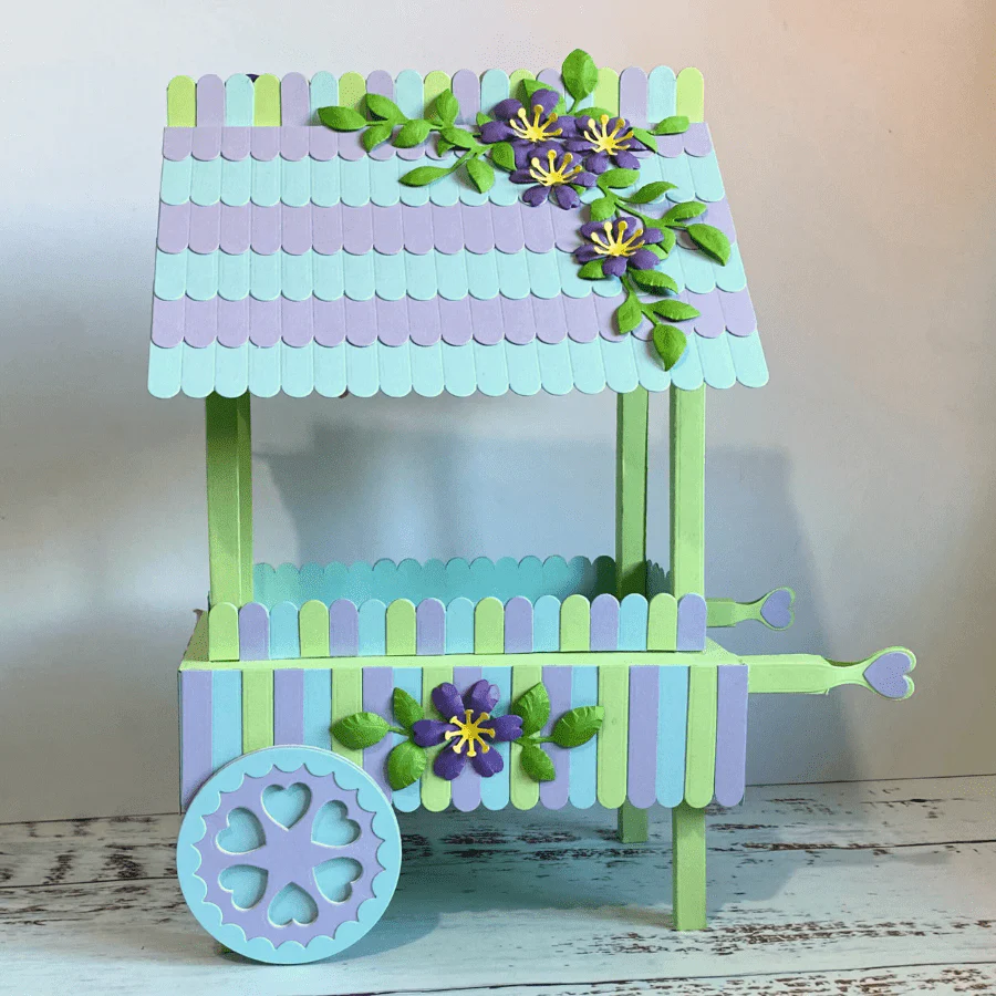 Craft Buddy “Festival Flower Cart” Die Set 24 x Piece - Image 4
