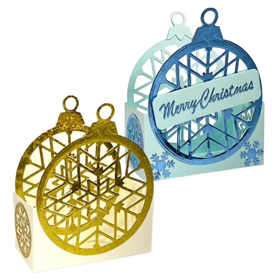 Craft Buddy "Ornamental Bauble Tea Light" Die Set - Image 2