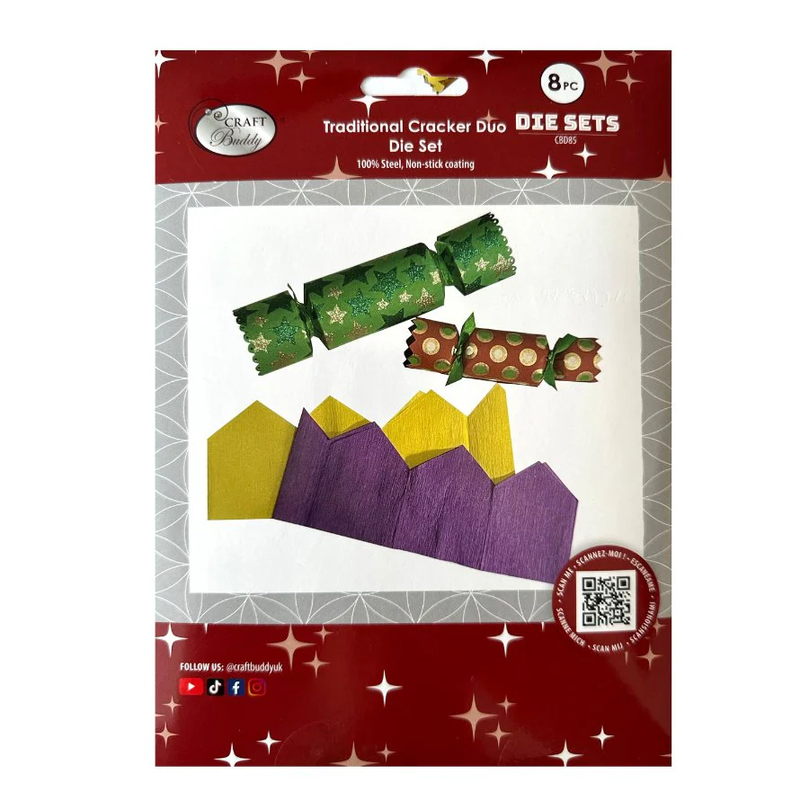 Craft Buddy "Traditional Cracker" Duo Die Set - Image 8