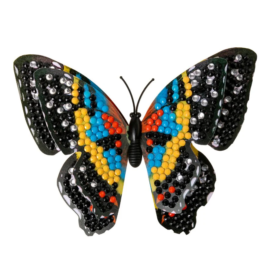 Crystal Art Decorative Double Layered Butterflies - Set of 24 - Image 5
