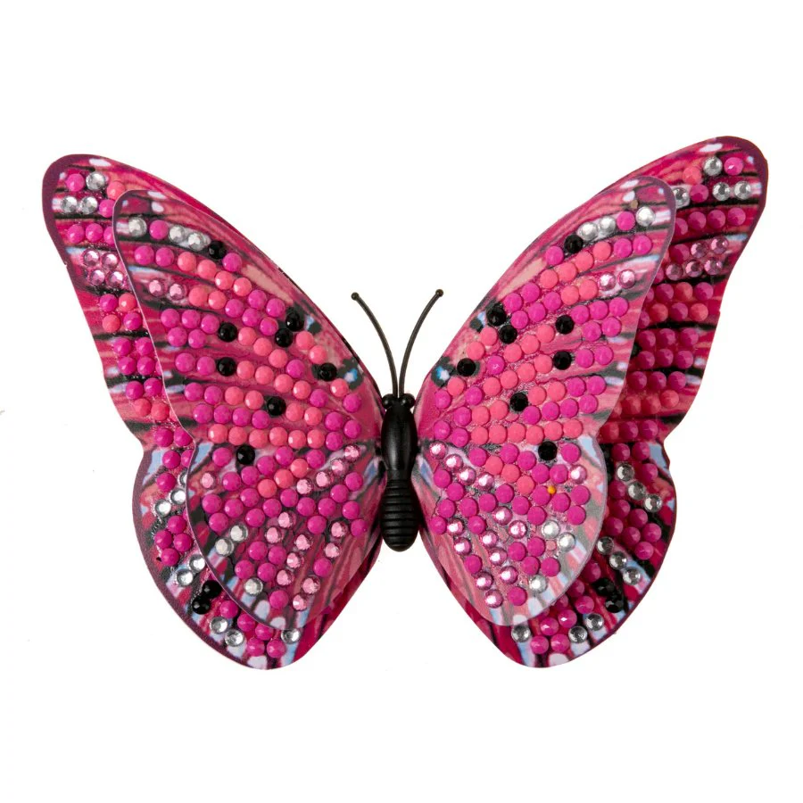 Crystal Art Decorative Double Layered Butterflies - Set of 24 - Image 6