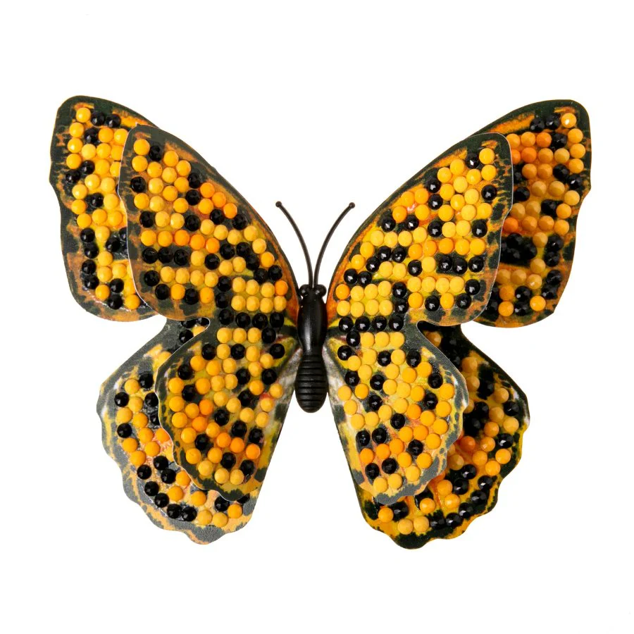 Crystal Art Decorative Double Layered Butterflies - Set of 24 - Image 8