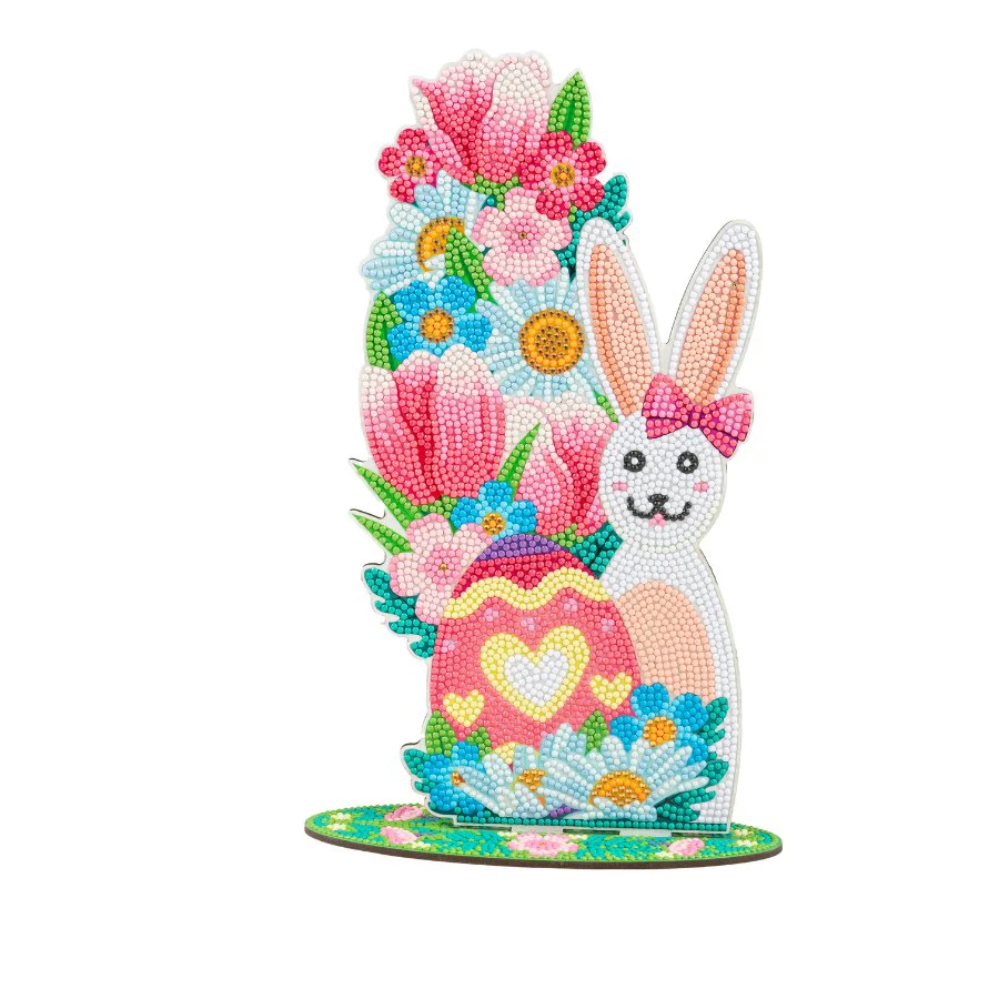 Crystal Art Easter Home Decor x2 - Image 3