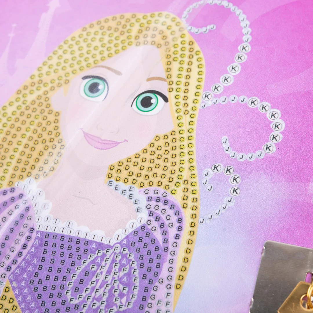 "Rapunzel" Disney Crystal Art Secret Diary - Image 6