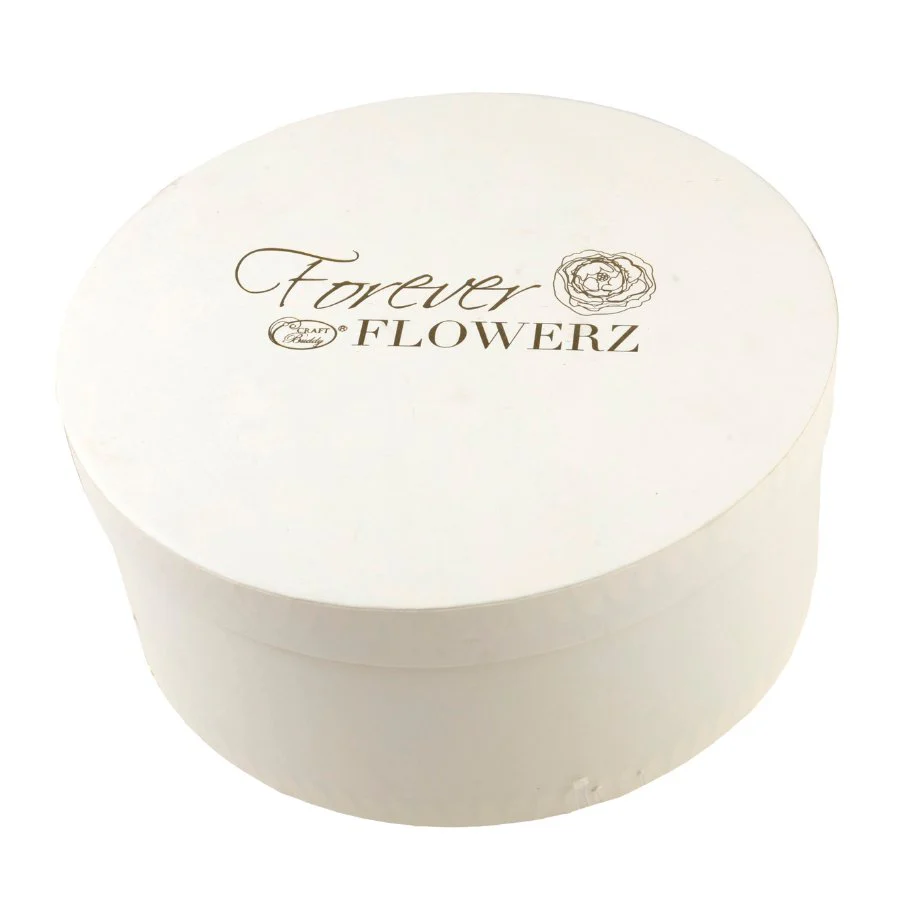"Deluxe Cream Celebration Box Kit" Forever Flowerz - Image 2