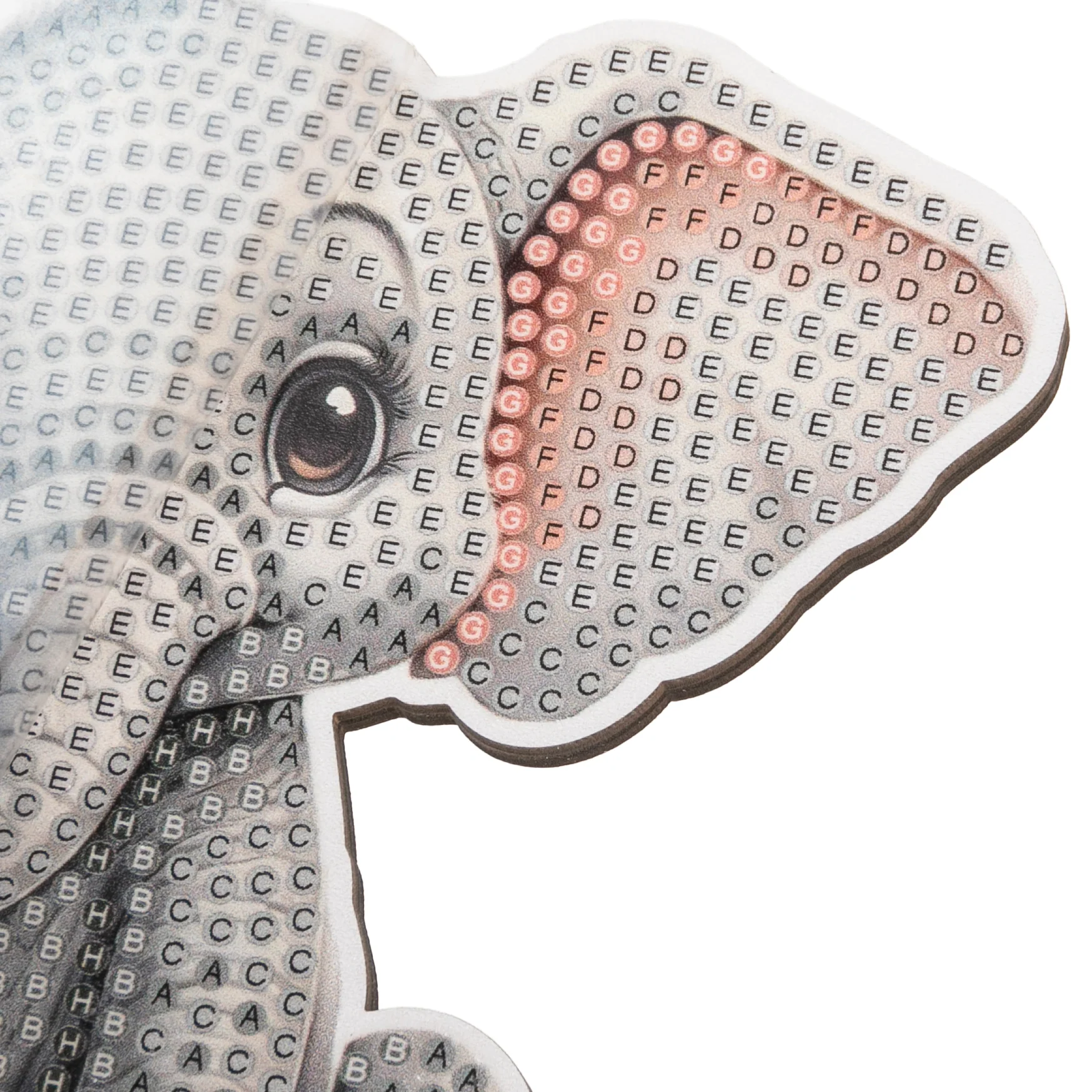Elephant Crystal Art Wildlife Buddies - Image 7