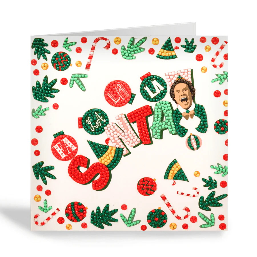 Buddy The Elf Crystal Art Card Kit 18x18cm - Image 9