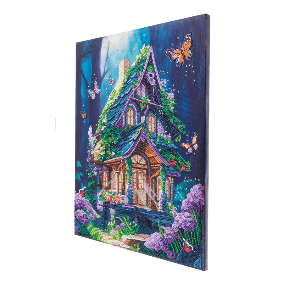 “Fantasy House” Crystal Art Canvas Kit 35x45 - Image 9