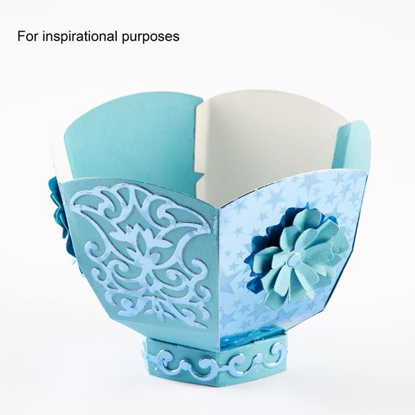 "Time for Tea" Forever Flowerz Posy Vase die set - Image 7